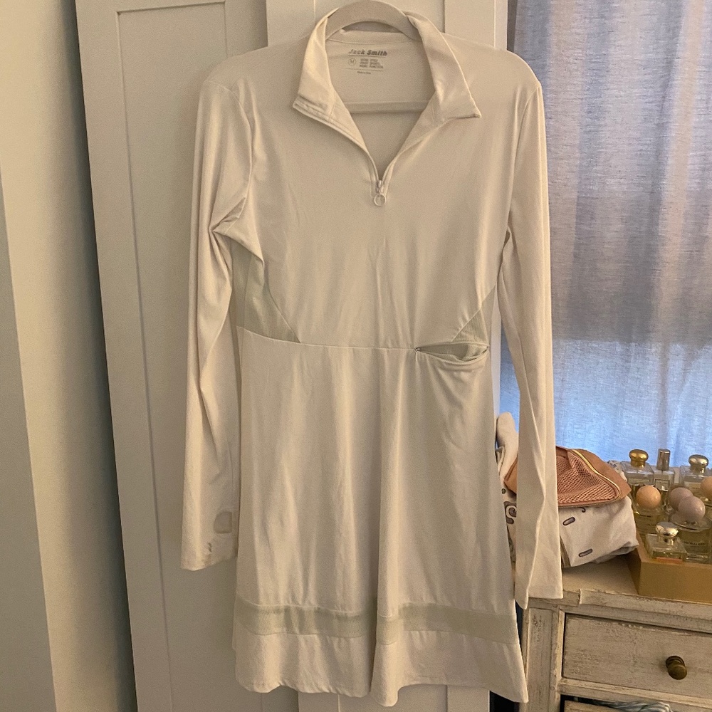 Golf/tennis white dress